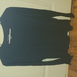 Plain black long sleeve